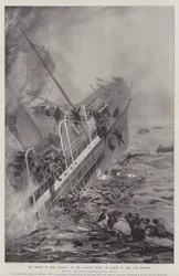 The Wreck of the Stella on the Casquet Rocks on 30 March, the Last Moment